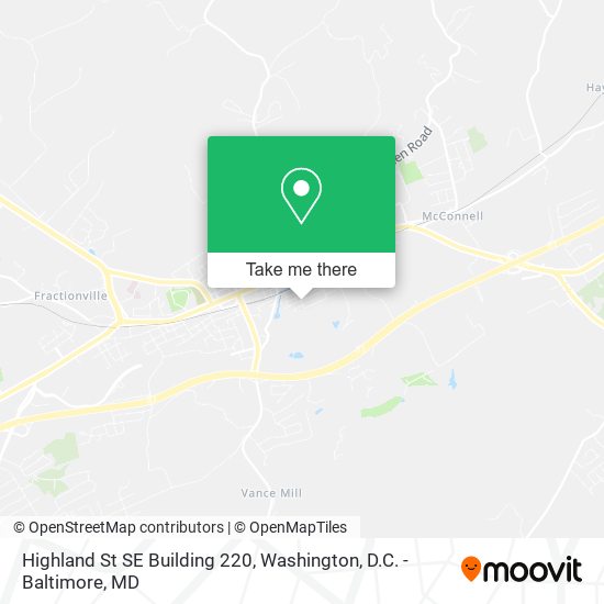 Highland St SE Building 220 map