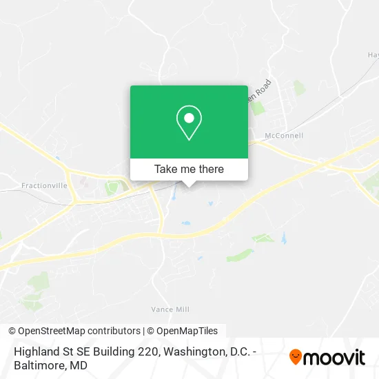 Mapa de Highland St SE Building 220
