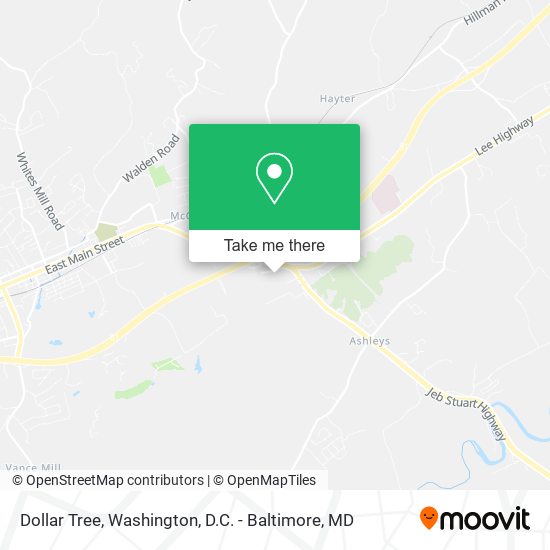 Dollar Tree map