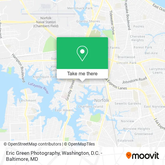 Eric Green Photography map