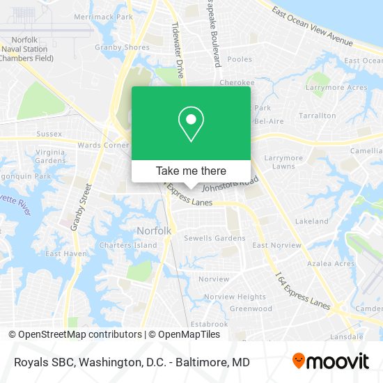 Mapa de Royals SBC