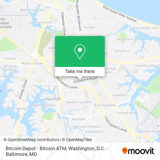 Bitcoin Depot - Bitcoin ATM map