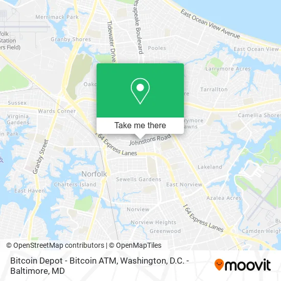 Bitcoin Depot - Bitcoin ATM map