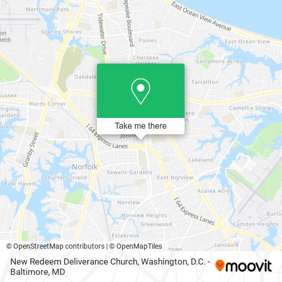 New Redeem Deliverance Church map