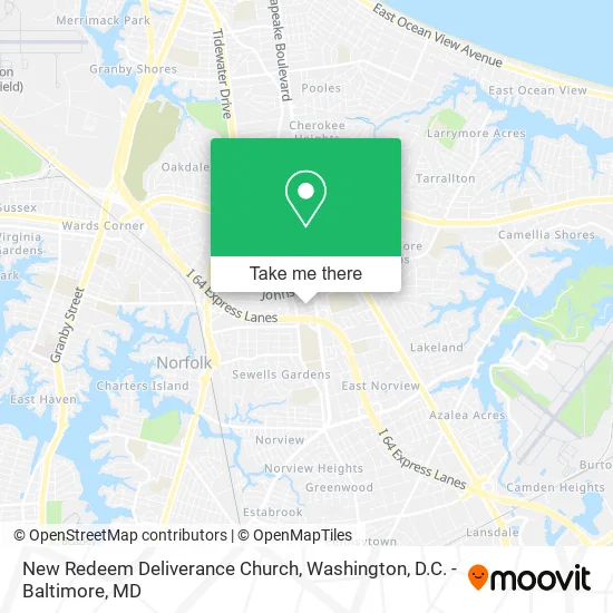 New Redeem Deliverance Church map