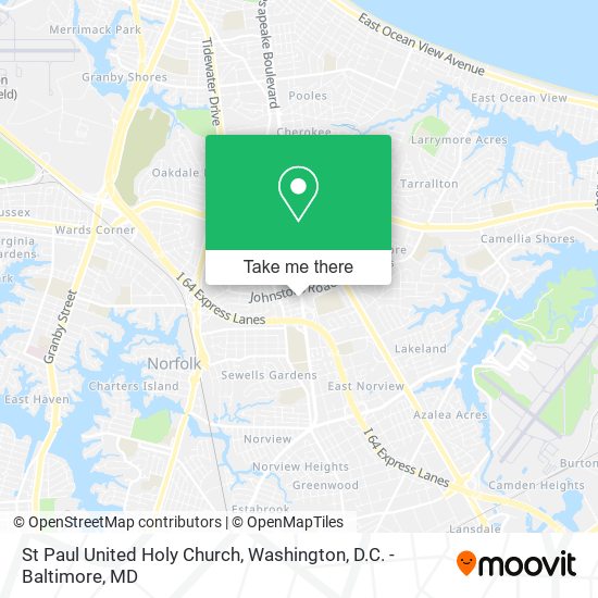 Mapa de St Paul United Holy Church