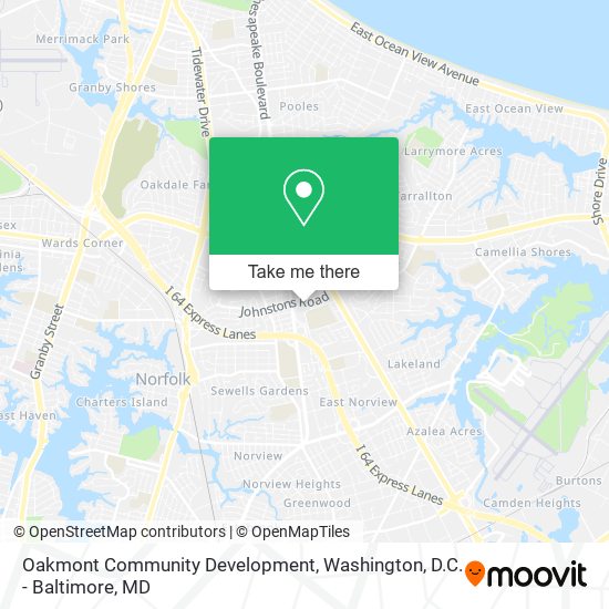 Mapa de Oakmont Community Development