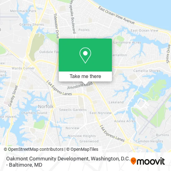 Mapa de Oakmont Community Development