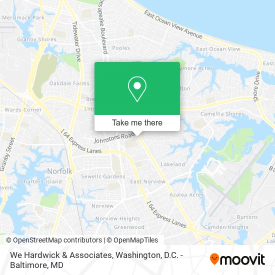 We Hardwick & Associates map