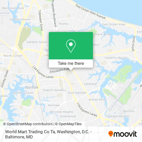 World Mart Trading Co Ta map