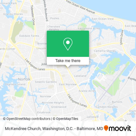 Mapa de McKendree Church