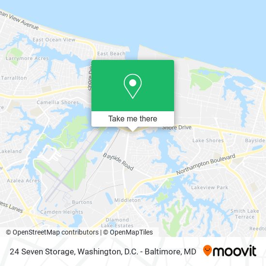 24 Seven Storage map