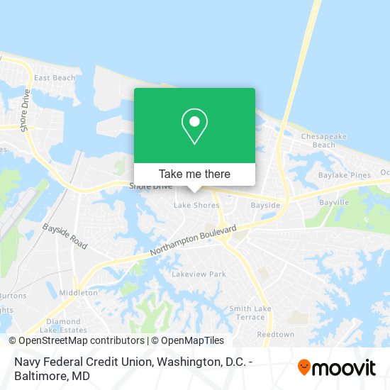 Mapa de Navy Federal Credit Union