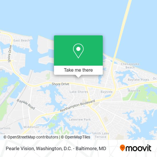 Pearle Vision map