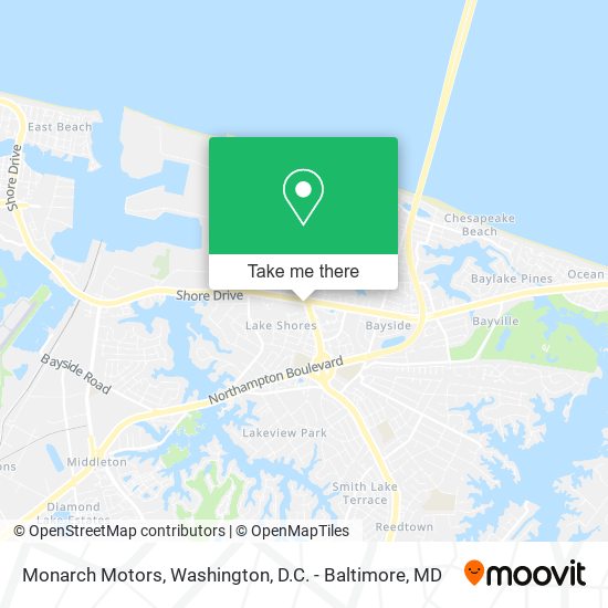 Monarch Motors map