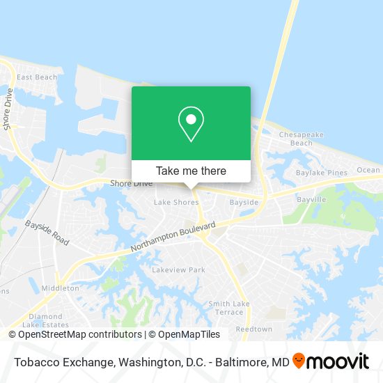 Mapa de Tobacco Exchange