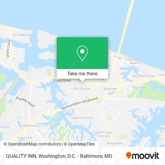 Mapa de QUALITY INN
