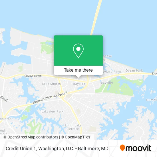 Credit Union 1 map