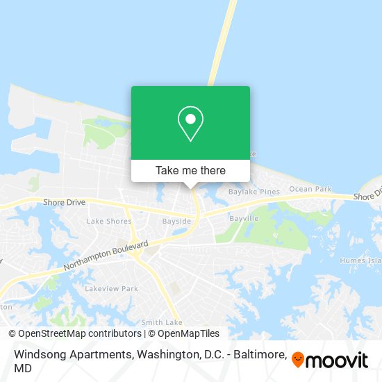 Mapa de Windsong Apartments