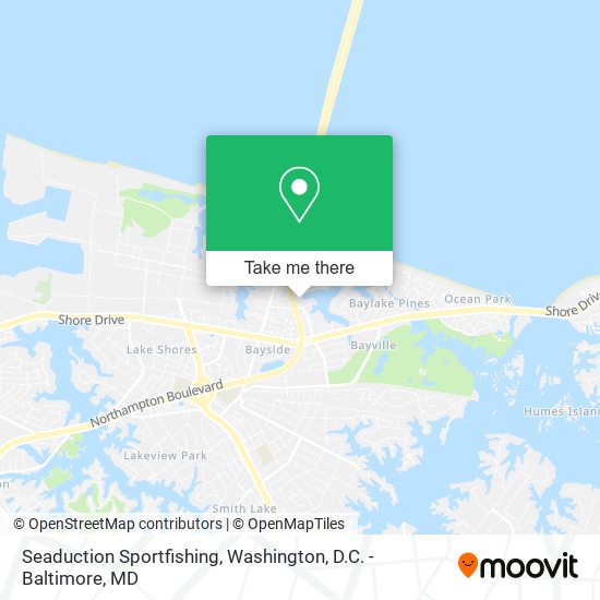 Seaduction Sportfishing map