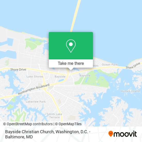 Mapa de Bayside Christian Church
