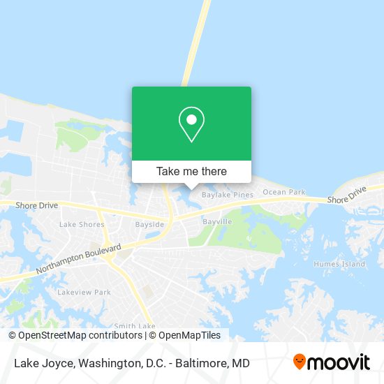 Mapa de Lake Joyce