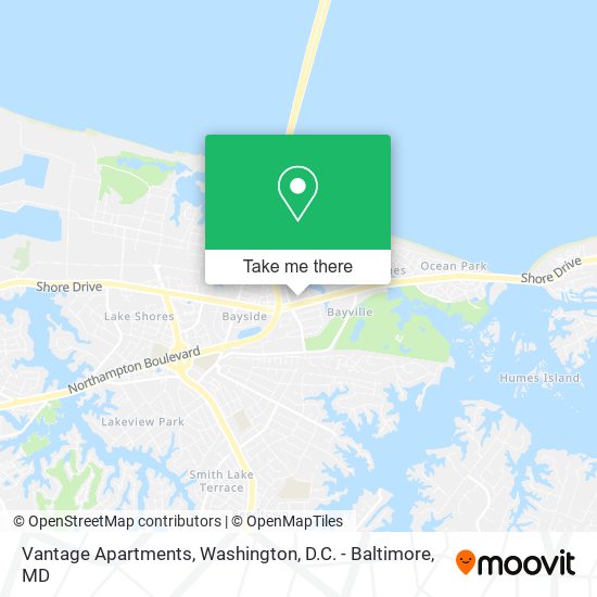 Vantage Apartments map