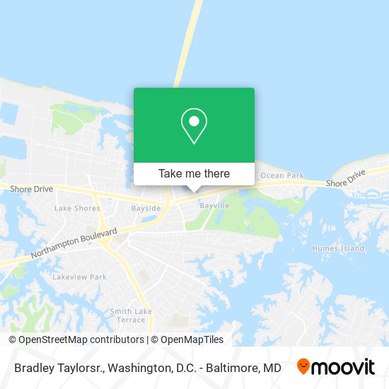 Mapa de Bradley Taylorsr.