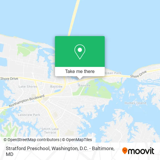 Stratford Preschool map