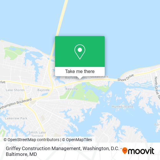 Griffey Construction Management map