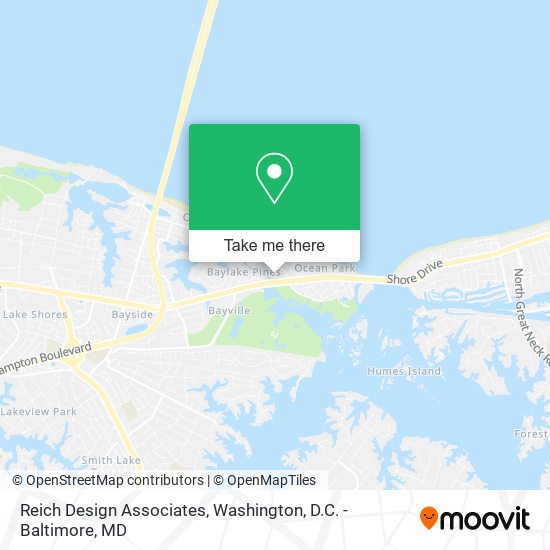 Reich Design Associates map