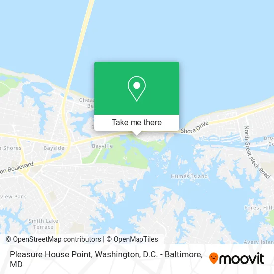 Pleasure House Point map