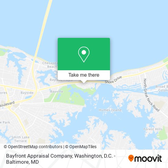 Bayfront Appraisal Company map