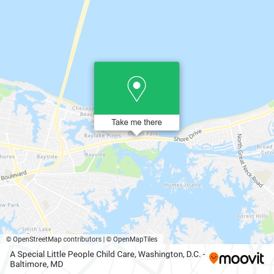 Mapa de A Special Little People Child Care