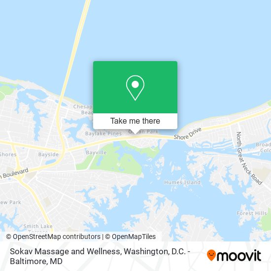 Sokav Massage and Wellness map