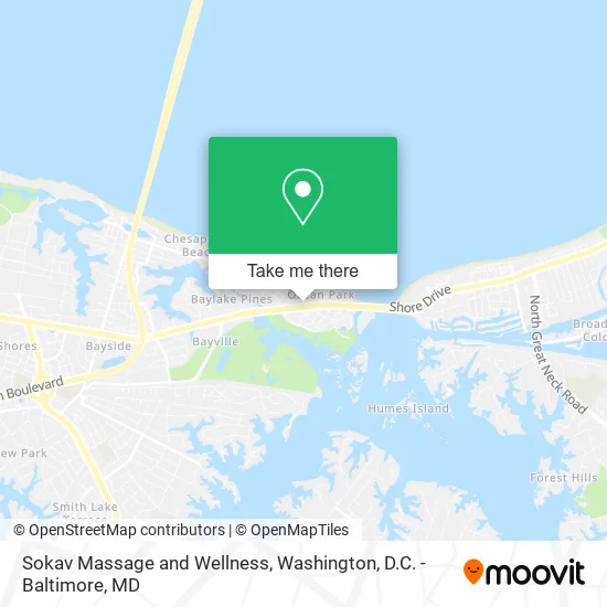 Sokav Massage and Wellness map