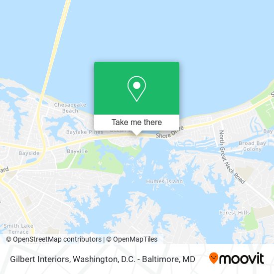 Gilbert Interiors map