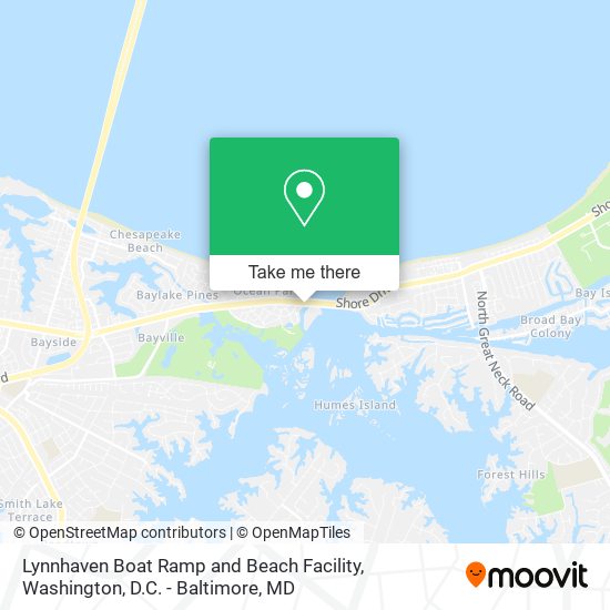 Lynnhaven Boat Ramp and Beach Facility map