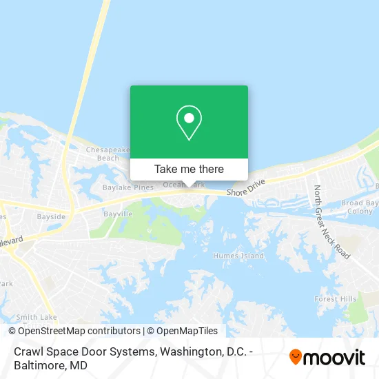 Crawl Space Door Systems map