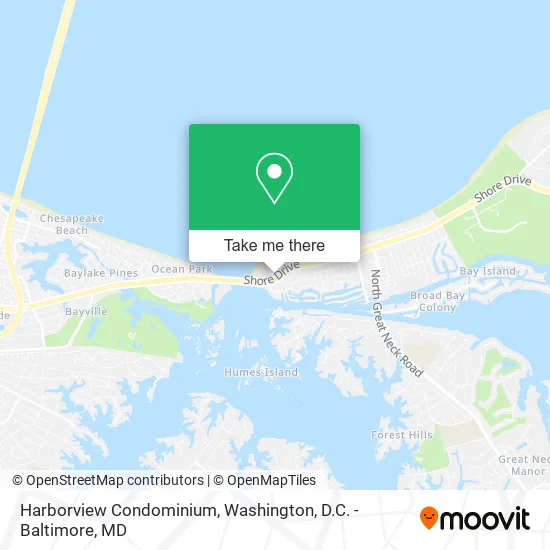 Harborview Condominium map