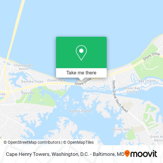 Mapa de Cape Henry Towers