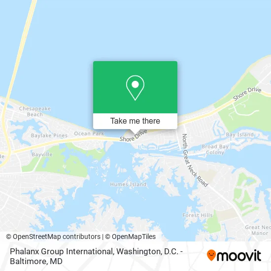 Phalanx Group International map
