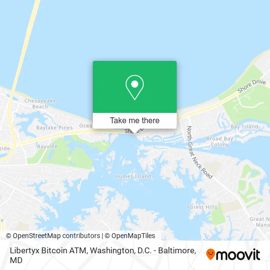 Libertyx Bitcoin ATM map