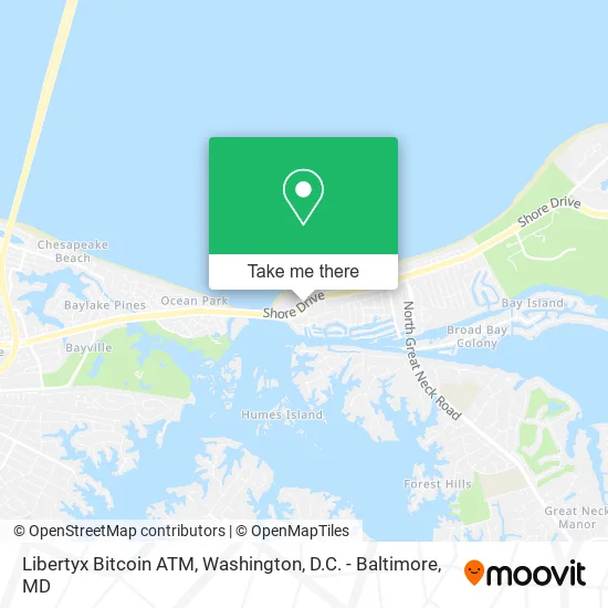 Libertyx Bitcoin ATM map