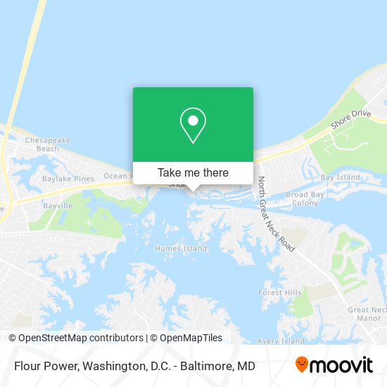 Flour Power map
