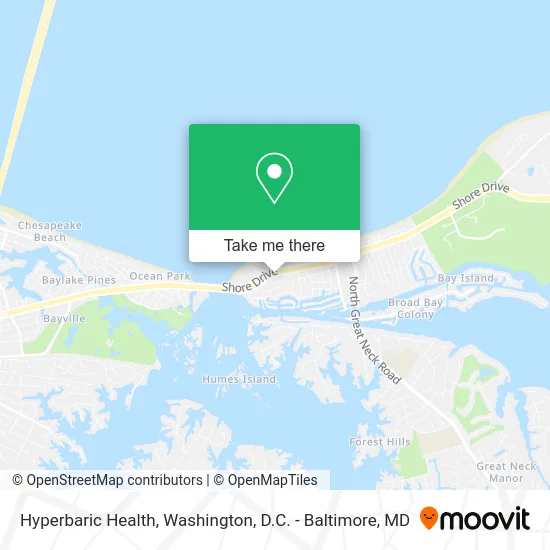 Hyperbaric Health map