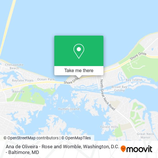Ana de Oliveira - Rose and Womble map