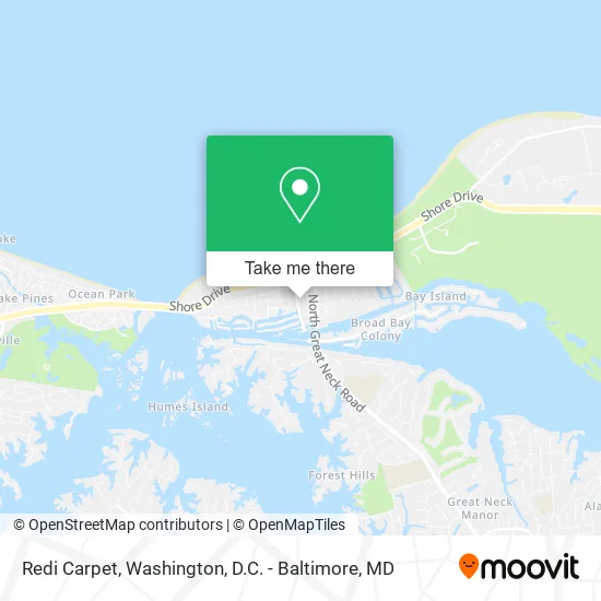 Redi Carpet map