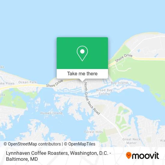 Lynnhaven Coffee Roasters map