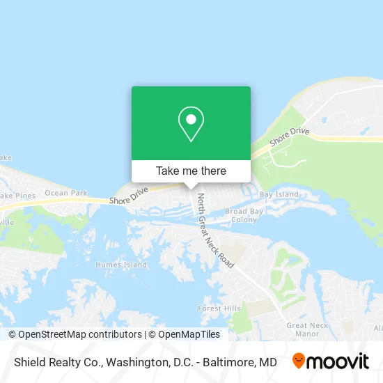 Shield Realty Co. map